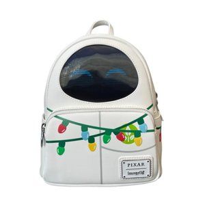 Loungefly Pixar Wall-E Eve Christmas Lights Cosplay Mini Backpack